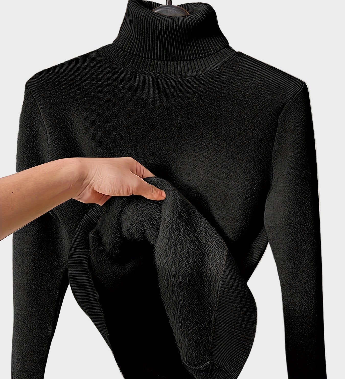 Lea - Mugav kõrge kaelusega pullover