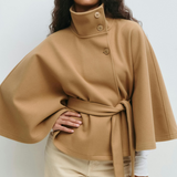 Lusana – Elegantne vööga mantel