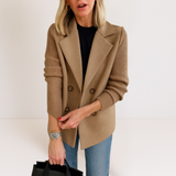 Marta™ | Elegantne Mantel Pehmete Varrukatega