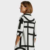 Petra - Geomeetrilise Mustriga Kleid