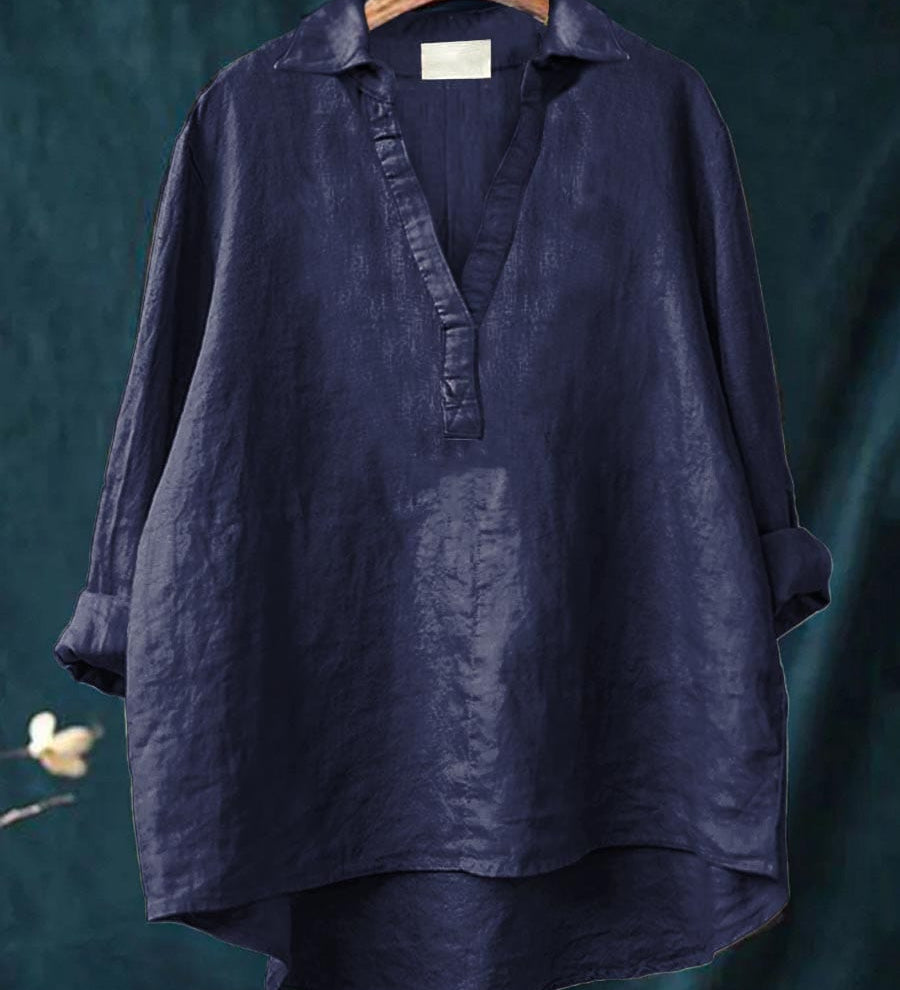 Andrea | Elegantne Linane Bluus Suveks