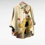 Ariane | Elegantne Linane Blus Suveks