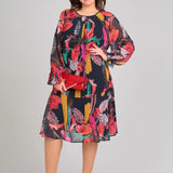 Florine | Elegantne lillekleit