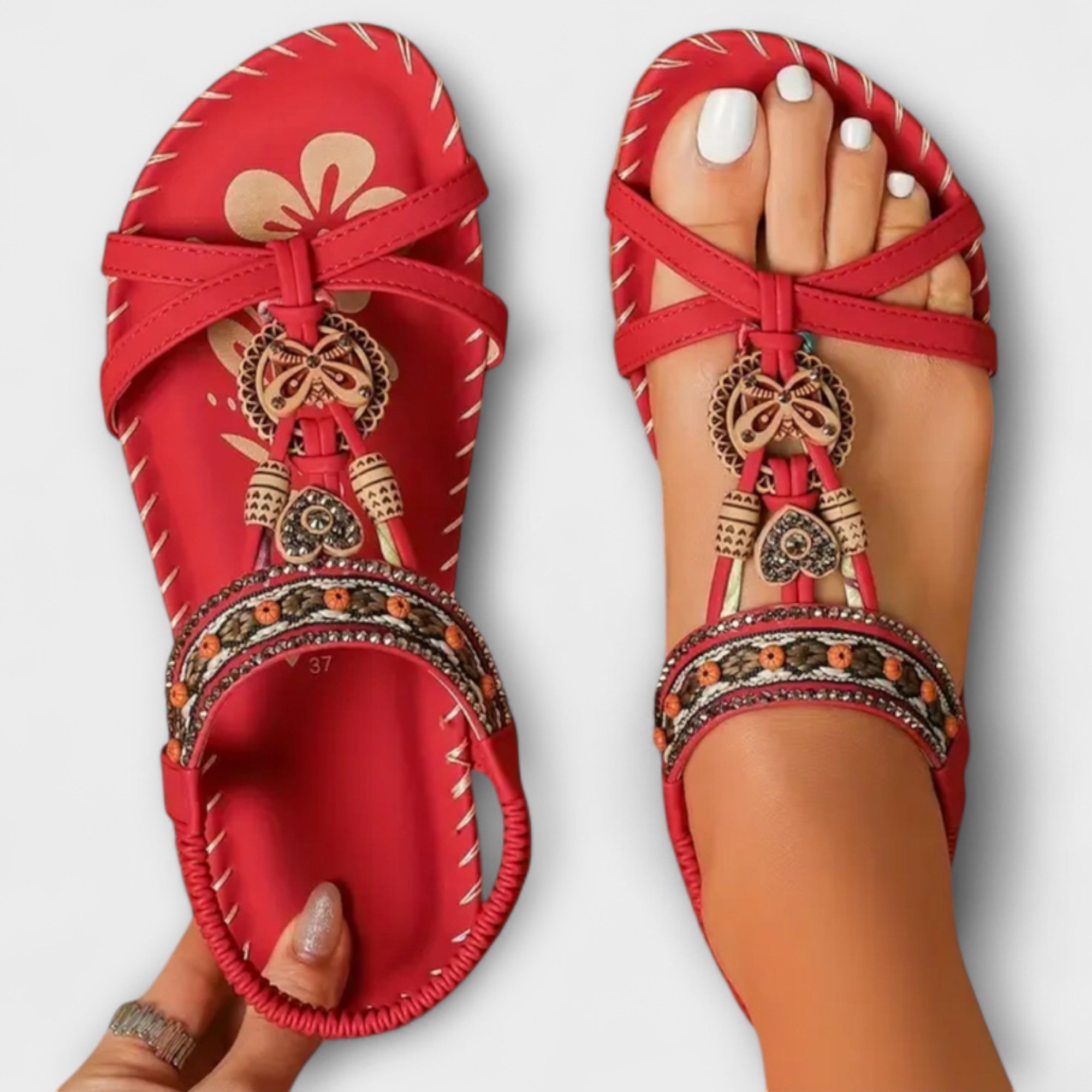 Claudia™ | Ibiza Stiilis Sandaalid
