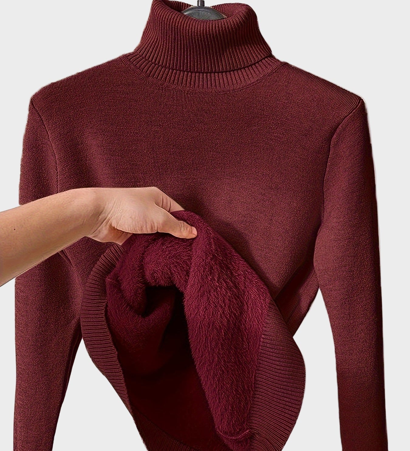 Lea - Mugav kõrge kaelusega pullover
