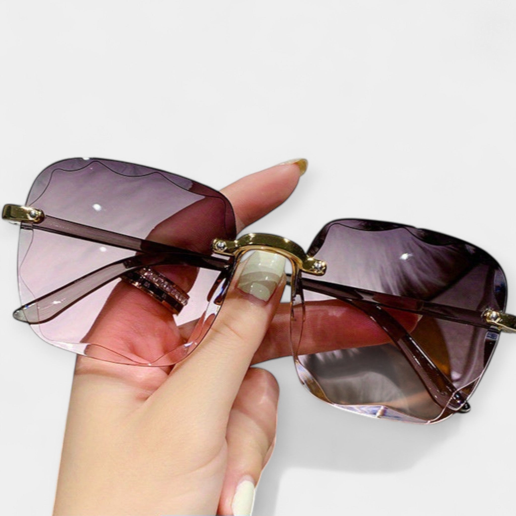 Retro Ilma Raamideta Prillid