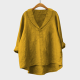 Samantha | Elegantne Linane Bluus Suveks