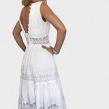 Elena - Elegantne V-kaelusega Lõhikleid