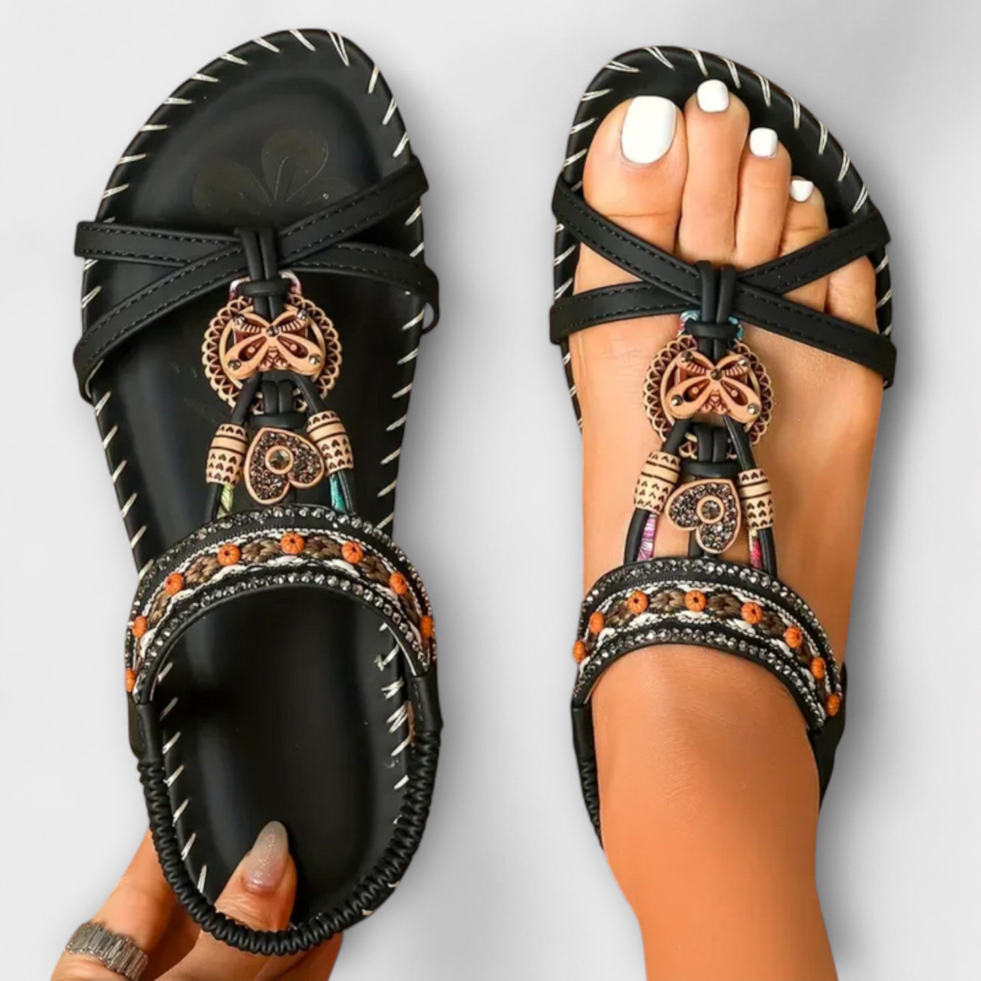 Claudia™ | Ibiza Stiilis Sandaalid