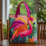 Polsterdatud Õlakott Flamingoga