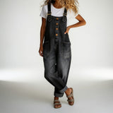 Bertille™ - Denim salopett suveks
