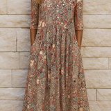 Olivia™ - Elegantne V-kaelusega kleit