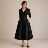 ALICIA | Elegantne midi kleit