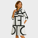 Petra - Geomeetrilise Mustriga Kleid