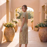 VILANA | Elegantne Midi Kleit