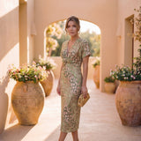 VILANA | Elegantne Midi Kleit