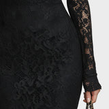 Jasna - Elegantne Pitsiline Maxi Kleit