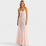 Verona - Maxi Kleid mit Floralspitze