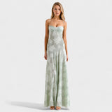 Verona - Maxi Kleid mit Floralspitze