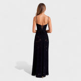 Verona - Maxi Kleid mit Floralspitze