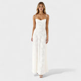 Verona - Maxi Kleid mit Floralspitze