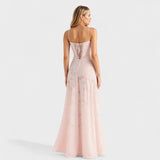 Verona - Maxi Kleid mit Floralspitze
