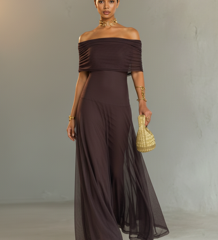 Edite™ - Elegantne pikk kleit