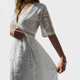 Marinka - Elegantne Boho Pikk Kleit