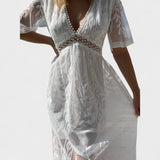 Marinka - Elegantne Boho Pikk Kleit