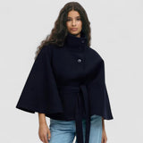 Lusana – Elegantne vööga mantel