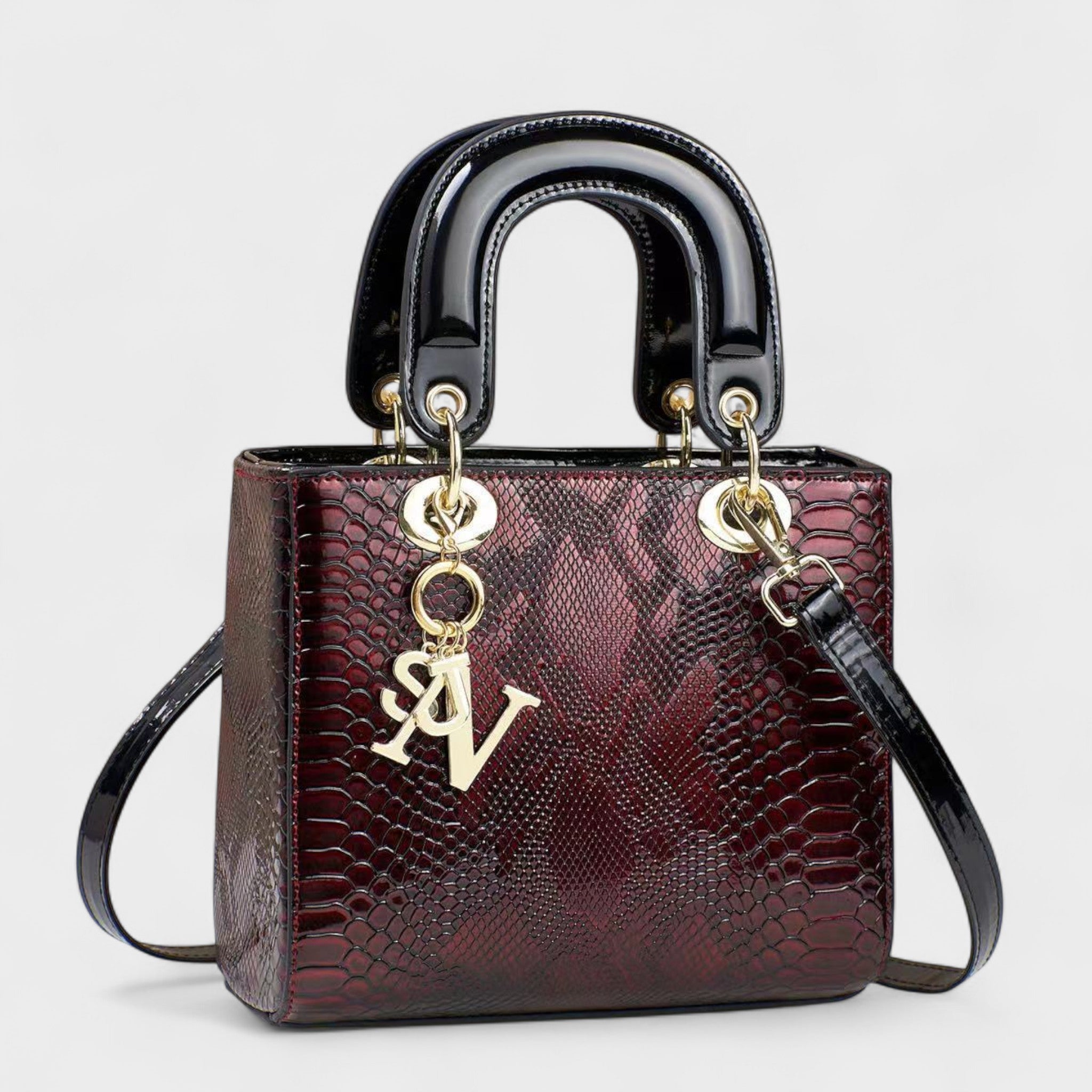 Izabela - Koeramustriga Käekott