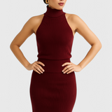 Rhea – Varrukateta midi kleit