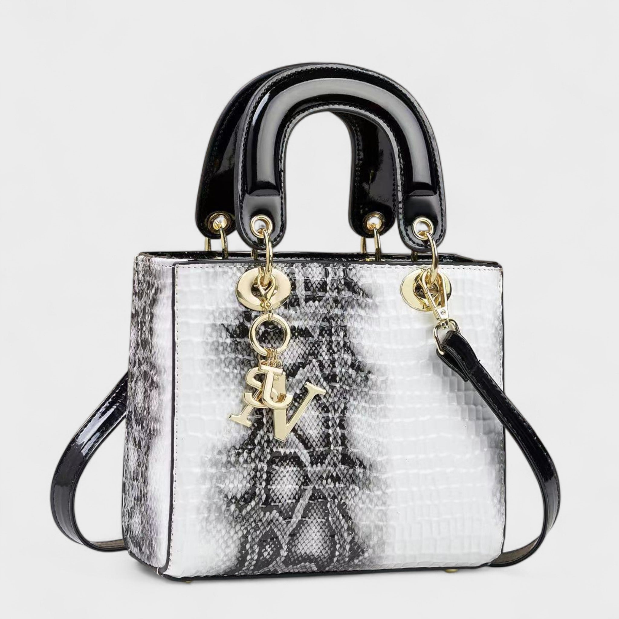 Izabela - Koeramustriga Käekott