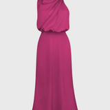 Rina - Elegantne Drapeeeritud Kraega Kleidid