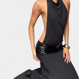 Georgia - Eleganter Luxus-Halterkleid
