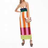 Paloma | Maxi Ribal Abito Värviline
