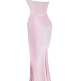 Emily - Maxi Kleit Ilma Rihmadeta Drapitud