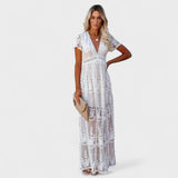 Marinka - Elegantne Boho Pikk Kleit