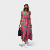 Roosa Liilia – Boho-Stiilis Kleit