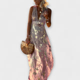 Tatiana - Elegantne V-kaelusega Kleid