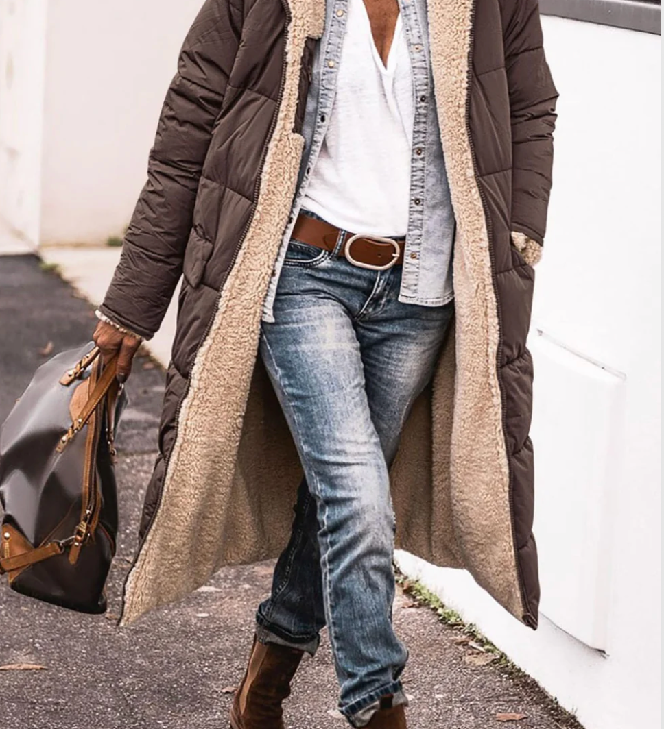 Tânia - Doppelseitiger Mantel