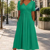 Helena | Elegantne A-line midi kleit