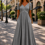 Helena | Elegantne A-line midi kleit