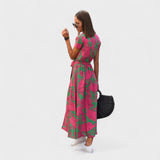 Roosa Liilia – Boho-Stiilis Kleit