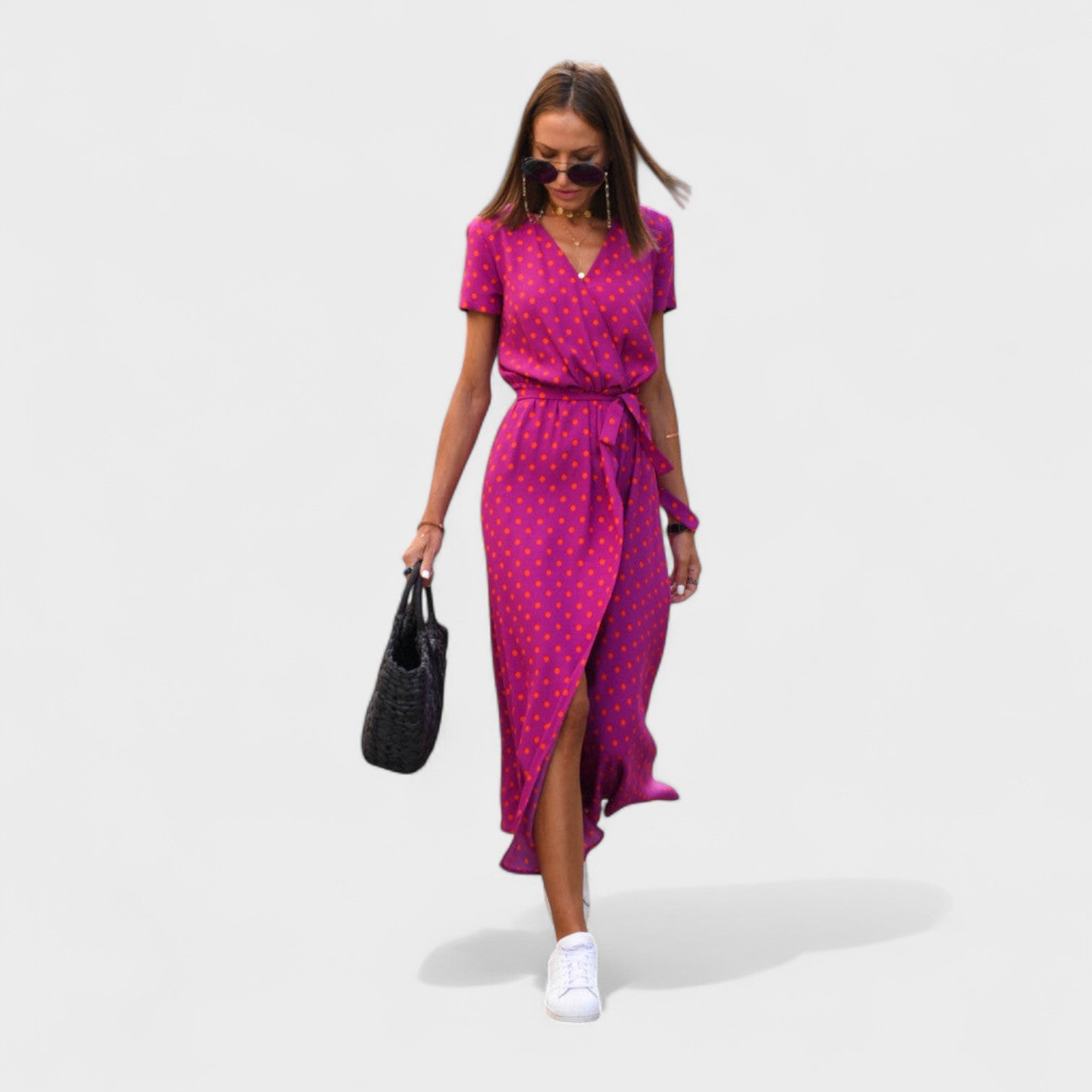 Roosa Liilia – Boho-Stiilis Kleit