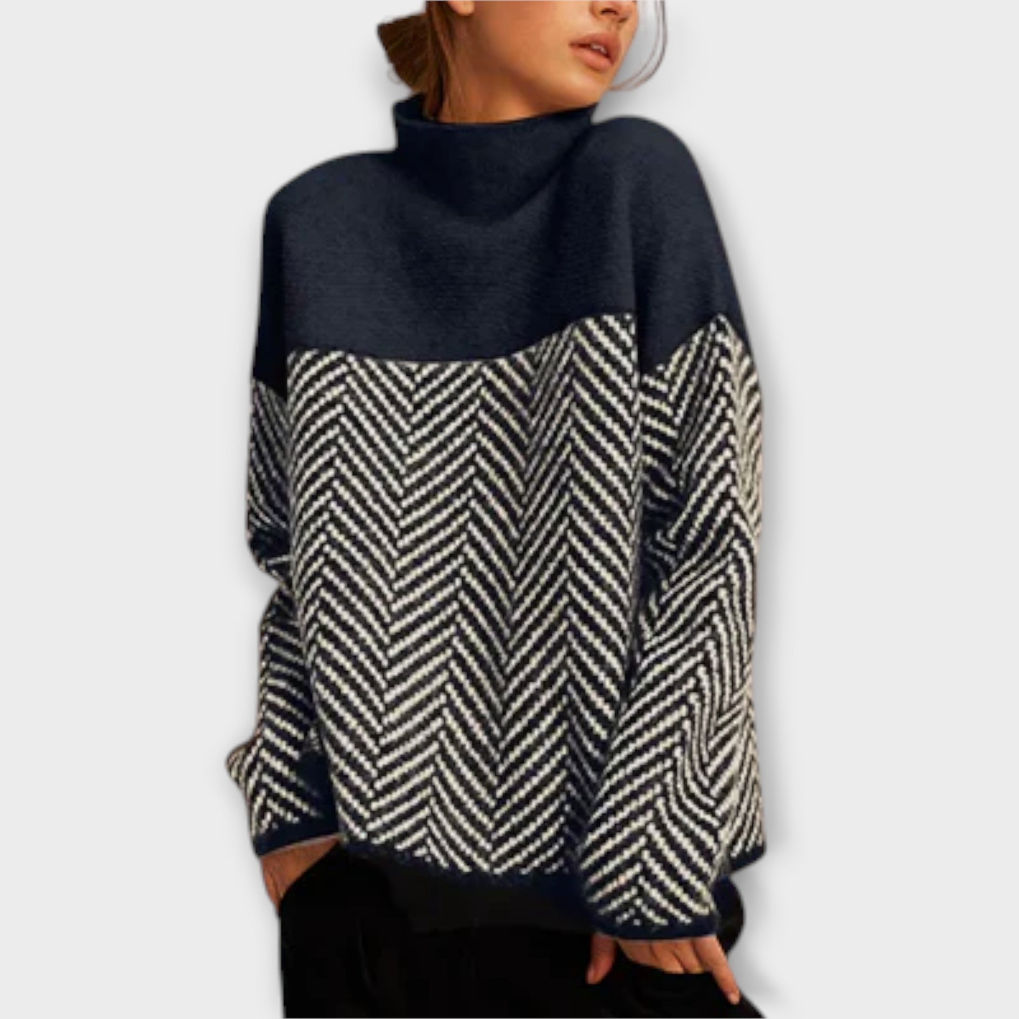 Maeve - Pehme Kõrge Kraega Pullover