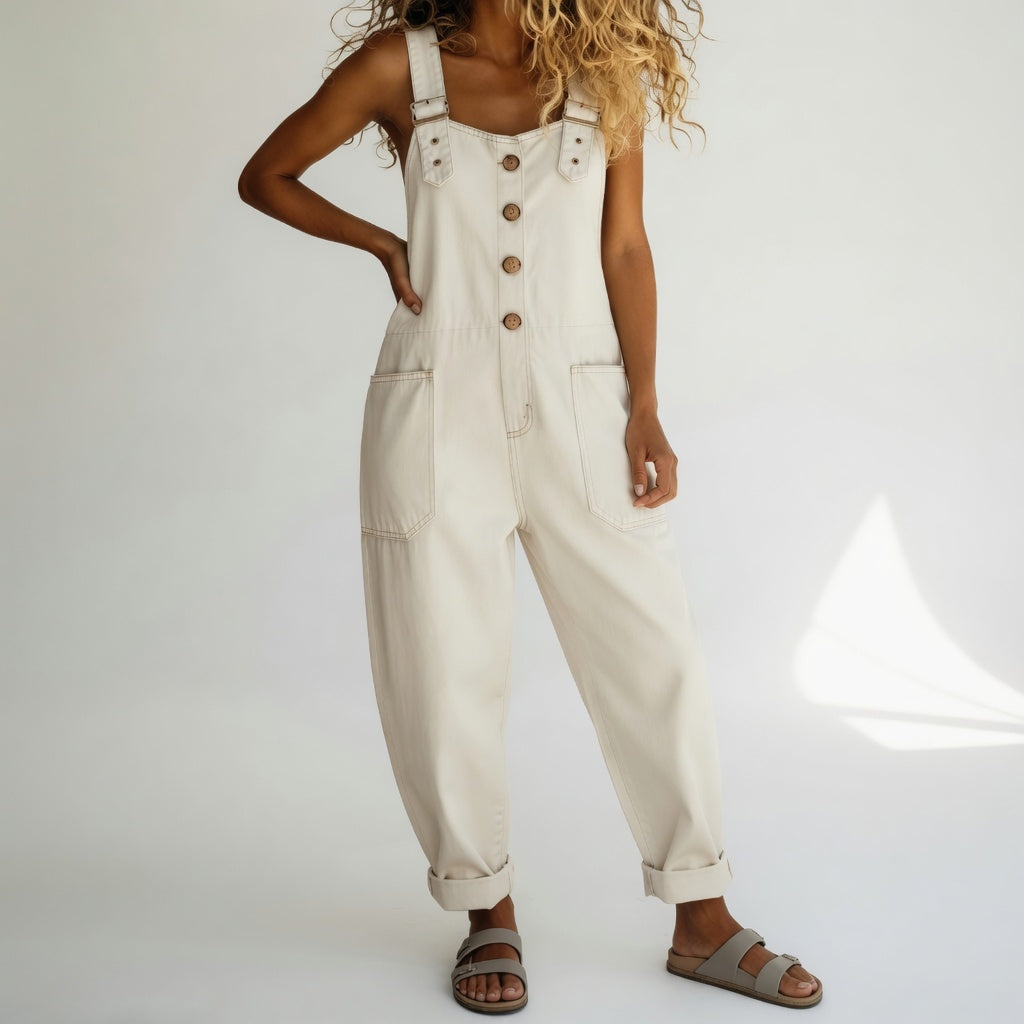 Bertille™ - Denim salopett suveks