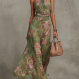 Livia | Maxi Halter Lilleline Kleid