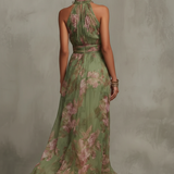 Livia | Maxi Halter Lilleline Kleid