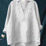 Andrea | Elegantne Linane Bluus Suveks